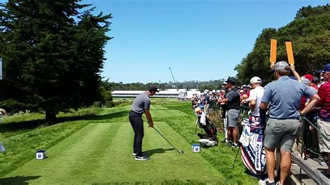 Viktor Hovland Slow Motion Golf Swing at the US Open Pebble Beach Third ...