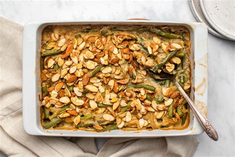 Healthy_Green_Bean_Casserole_Almonds_Vegan_GlutenFree_FromMyBowl-7 ...