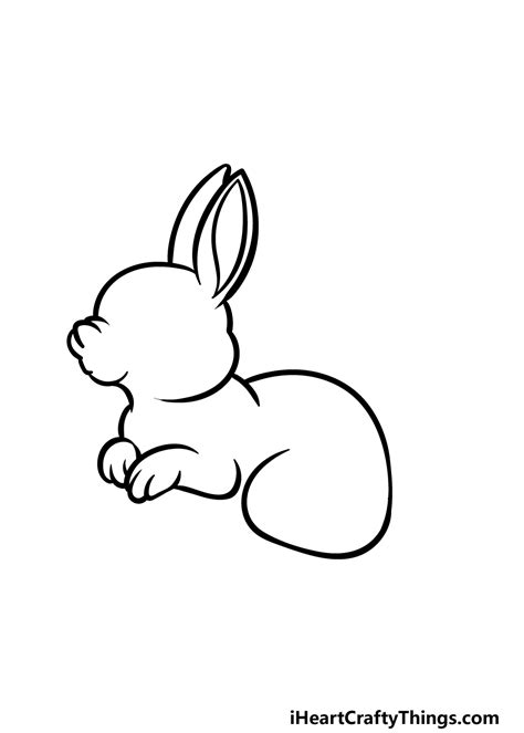 How To Draw A Cartoon Bunny