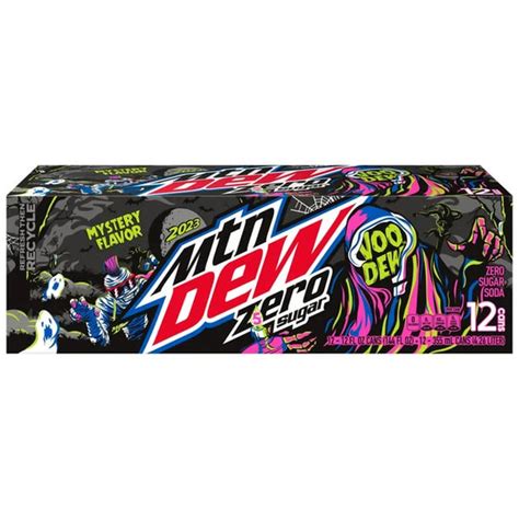 12 Pk Mountain Dew 2023 VooDew Zero - Soda Emporium