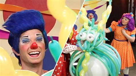 Clowns Compete To Make The Best Balloon Animals - YouTube