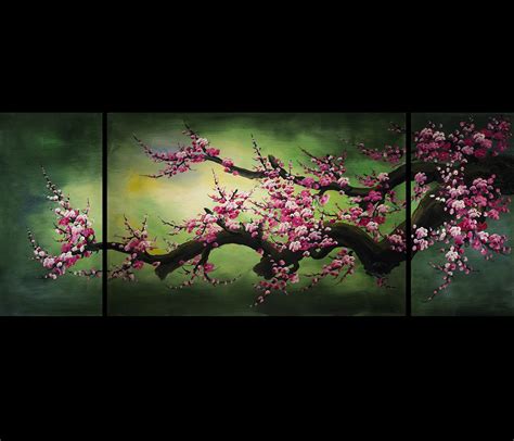 15 Inspirations Abstract Cherry Blossom Wall Art