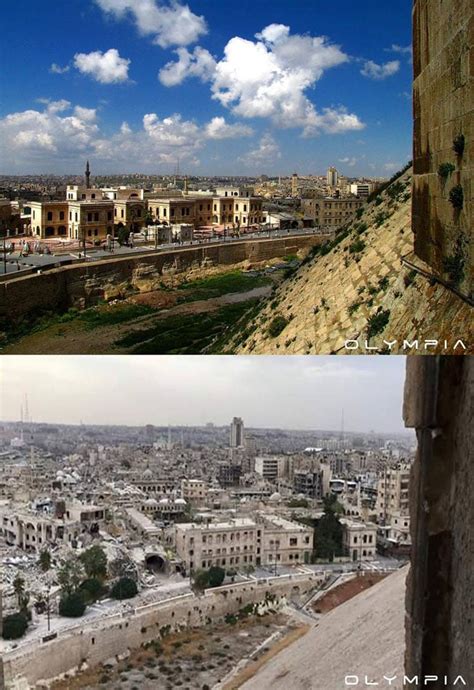 26 Before-and-After Pics Reveal What War Has Done to Syria