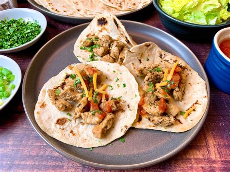 Street Tacos with Homemade Tortillas