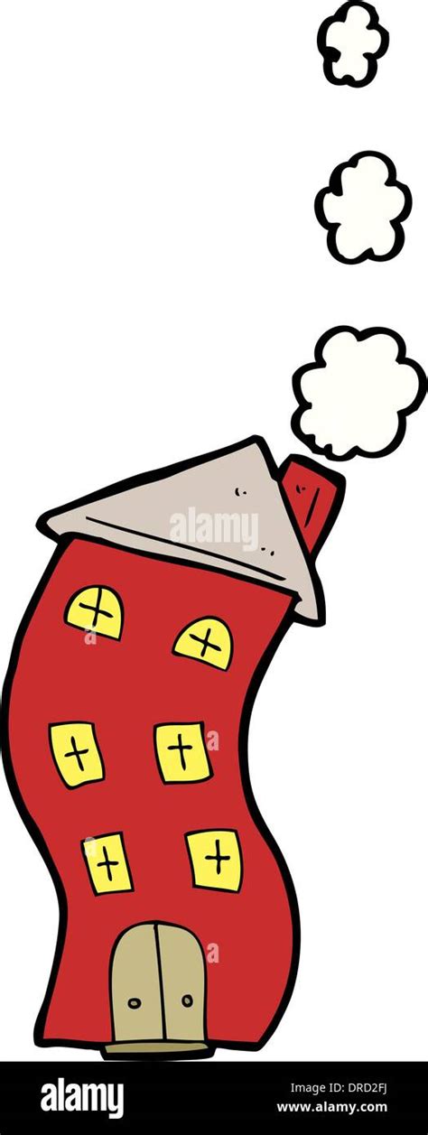 funny cartoon house Stock Vector Image & Art - Alamy