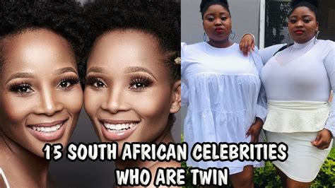 15 South African Celebrities With Twins - YouTube