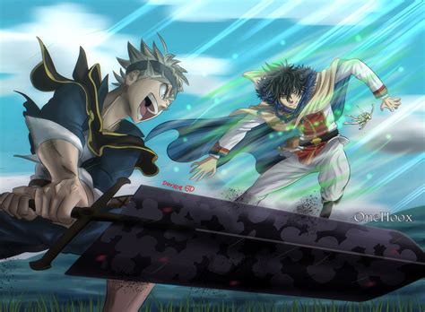 Black Clover-Asta Vs Yuno by OneHoox on DeviantArt