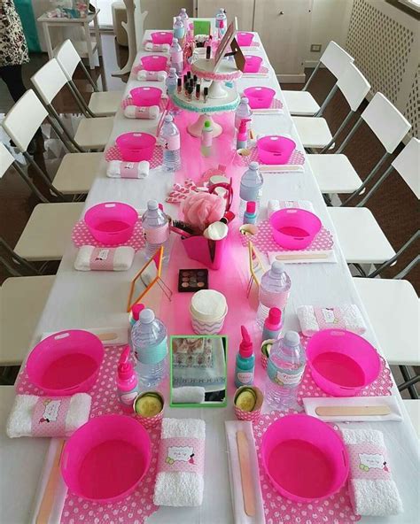 Little Girls Spa Birthday Party Ideas