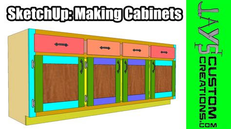 Sketchup Making Cabinets 168 You