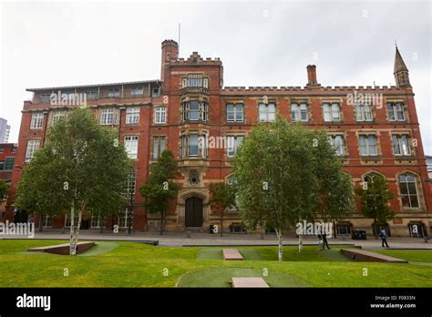 Manchester grammar school building England UK Stock Photo - Alamy