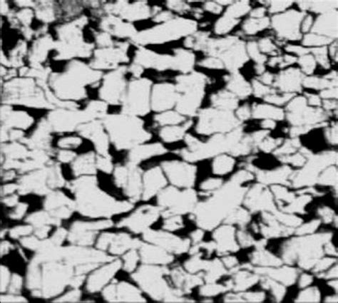 Microstructure of the samples (ferrite and few pearlite "dark regions") | Download Scientific ...