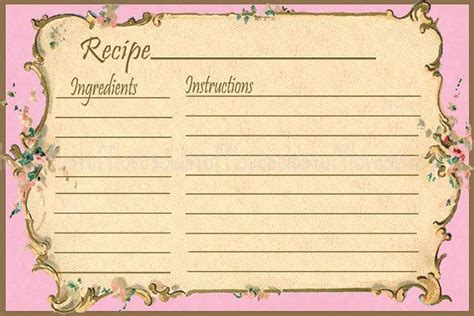 Pin on recipe card