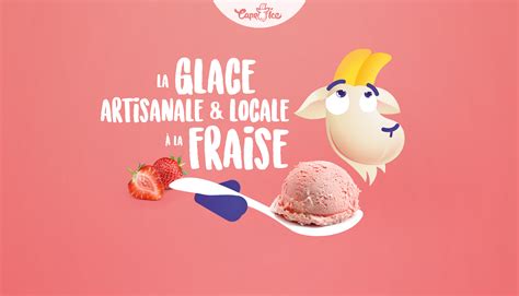 Glace artisanale Capr'ice :: Behance