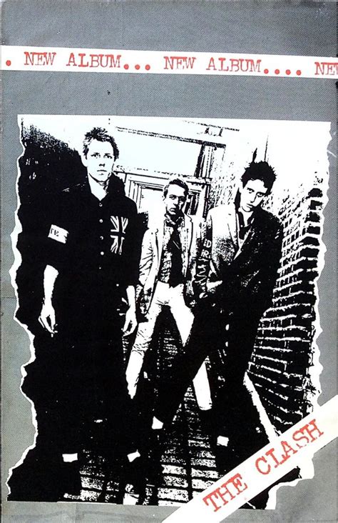 The Clash – 1977 UK CBS Promo Poster For Debut Album