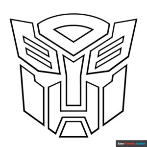 Autobot Symbol Coloring Page