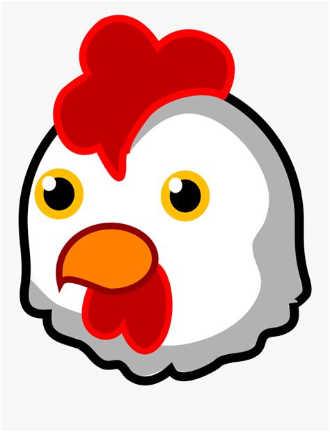 Chicken Head Vector - Chicken Face Clip Art , Free Transparent Clipart ...