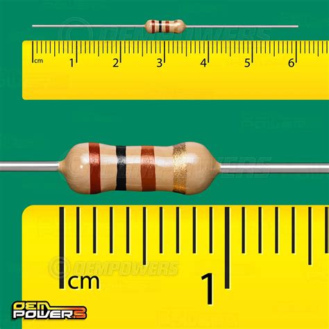 100 Ohm Resistor Colors