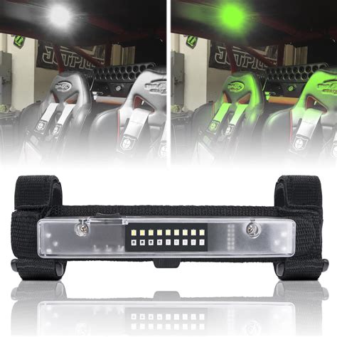 Buy UTV Dome Light LED, ANGU-OFFROAD Universal Roll Bar Dome Light Interior LED Lights Work ...