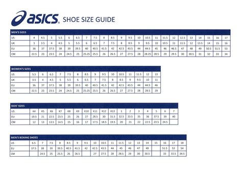 Titel Und Versprechen asics shoes chart size Minze Ruhm Kaskade