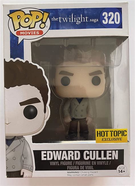 Amazon.com: Funko 320 Pop – Twilight – Edward Cullen Sparkly - Limited ...