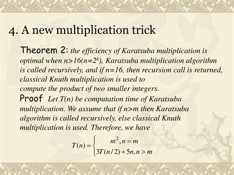 PPT - On Karatsuba Multiplication Algorithm PowerPoint Presentation, free download - ID:200342