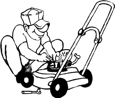 Lawn Mower Clipart - Cliparts.co