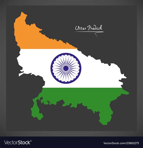 Uttar Pradesh Flag