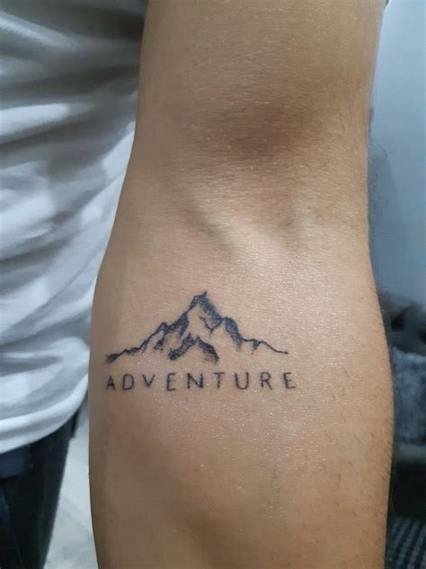 Adventure | Adventure tattoo, Tattoos, Matching tats