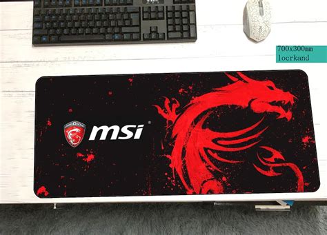 MSI mouse pad 700x300x3mm pad to mouse notbook computer mousepad High ...