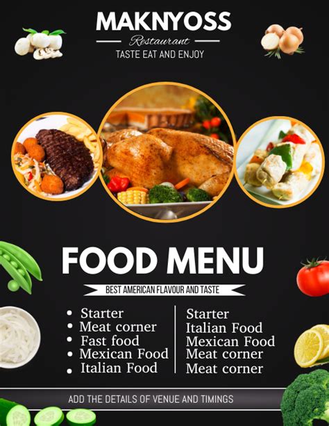 Restaurant Flyer Template Free