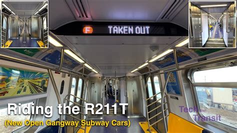 Riding New York City's Brand New R211T Open Gangway Subway Cars! - YouTube