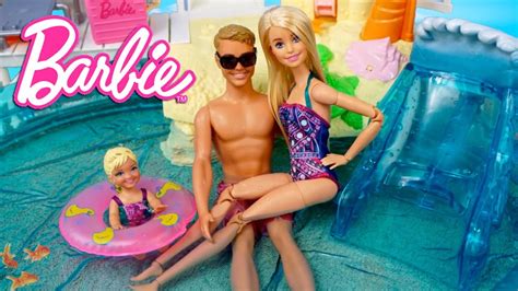 Barbie & Ken Doll Family Beach Morning Routine & Wedding Adventure ...