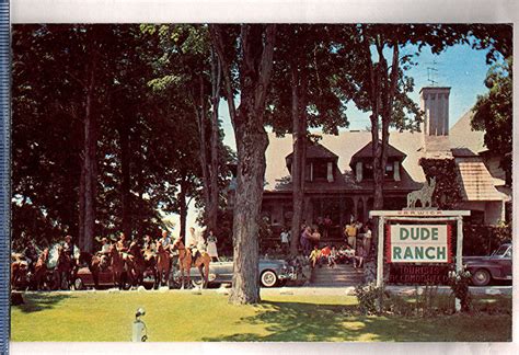 Images of Warwick New York: Dude Ranch c.1952