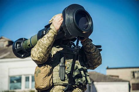 The captured anti-tank weapons used by Ukraine at war were showcased to ...