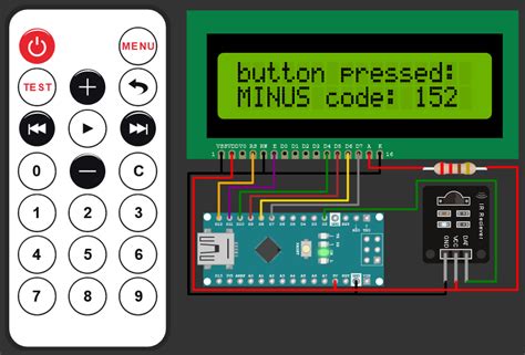 Virtual online Arduino Simulator and IR remote + IR receiver | Arduino ...