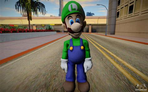 Luigi from Super Smash Bros. for Wii U for GTA San Andreas