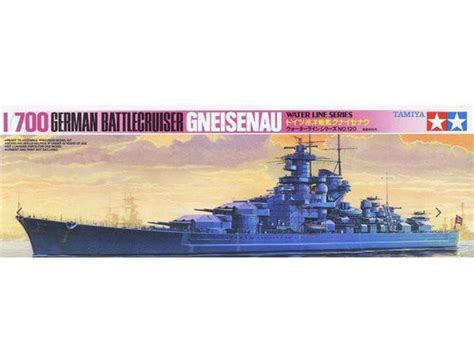 Tamiya 1/700 German Gneisenau Model Kit - Wonderland Models | TA77520 | £14.99