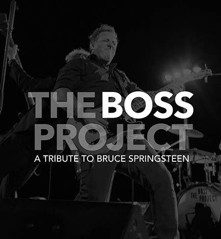 Tickets | The BOSS Project-A Tribute to Bruce Springsteen at The Lyric Theatre, Stuart, FL on 4 ...