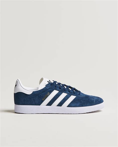 adidas Originals Gazelle Sneaker Navy Nubuck at CareOfCarl.com