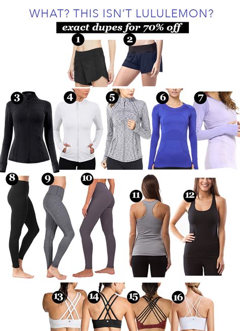 Activewear You'll Swear is Lululemon - The best Dupes I wear!