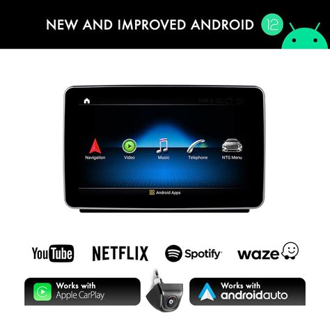 Mercedes-Benz ML (2012-2015) 9" Android Screen Upgrade and Wireless Apple CarPlay - Mod Central
