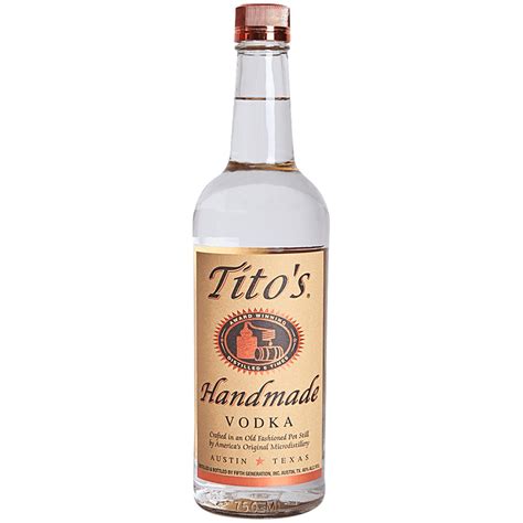 Tito's Handmade Vodka - Brander