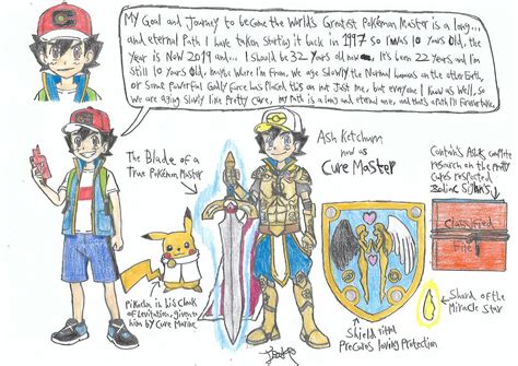 Ash Ketchum as Cure Master by a22d on DeviantArt