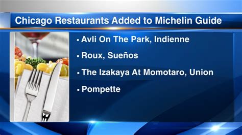 Chicago Michelin Star restaurants: 7 spots added to guide - ABC7 Chicago