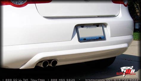 vw eos body kit by caractere rear valence detail