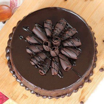 Buy Round Shaped Chocolate Cake 1-Chocolacious Bliss