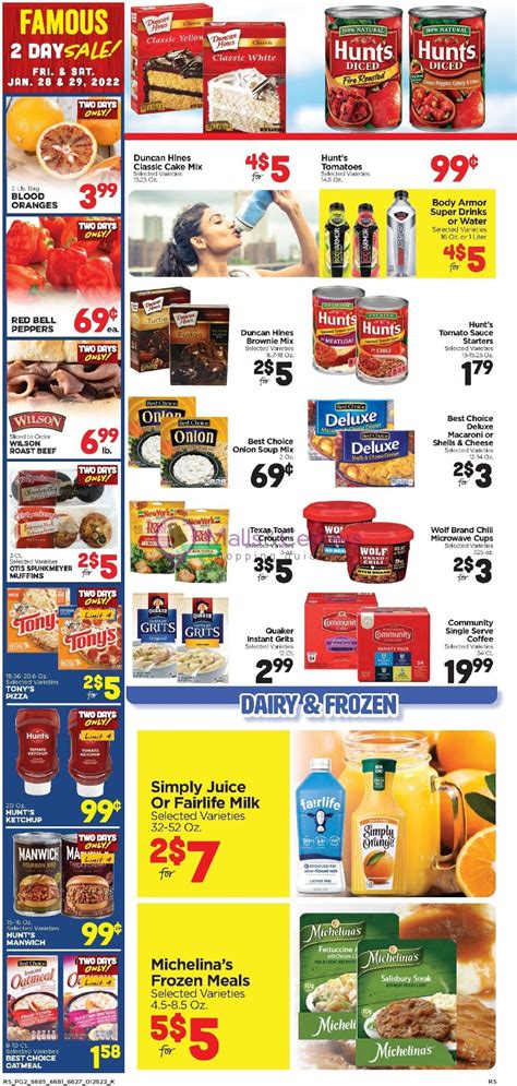 Ramey's Weekly ad valid from 01/26/2022 to 02/01/2022 - MallsCenters