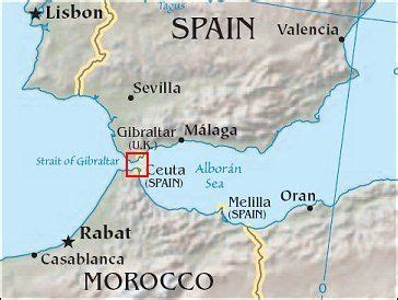 Strait of Gibraltar in 2021 | Strait of gibraltar, Geography map ...