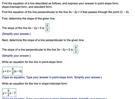 Point Slope Form Slope Intercept Form Standard Form Why You Should Not ...