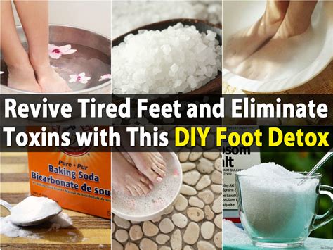 Revive Tired Feet and Eliminate Toxins with This DIY Foot Detox Soak ...